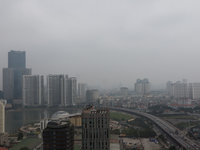 越南河內空污世界第一 全城霧茫茫外送員叫苦