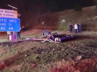 田納西州小飛機失事 公路旁墜毀5死