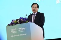 台北自行車展開幕 林全能：為景氣復甦打響第一炮