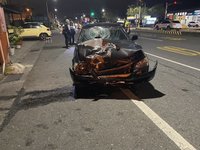 宜蘭礁溪車禍1死3傷 轎車闖紅燈撞停等紅燈機車 駕駛送辦