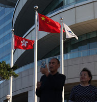 基本法23條立法  民進黨：香港最黑暗一天