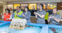 蔡總統手植珊瑚  鼓勵民眾重視海洋生態保育