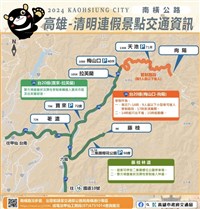 清明連假出遊人潮多 高市景點擬交通管制