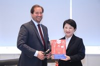 比利時代表處拜會中市府  盧秀燕盼強化合作交流