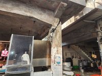 花蓮地震  桃園大溪私人市場梁柱斷裂拉起警戒線