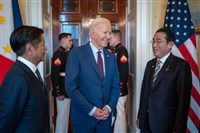 總統府：欣見美日菲領袖會談  關注台海和平穩定