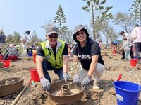 澎湖植樹活動宣導水土保持 營造社區造林新風貌