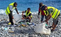 守護蘭嶼綠島 清潔員4.5個月清出6000公斤垃圾