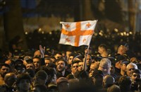 無視民間示威 喬治亞外國影響力法案初步表決過關