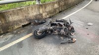 台7乙車禍 男子過彎不慎撞汽車當場無心跳