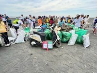 宜蘭300人淨灘  清除598公斤垃圾