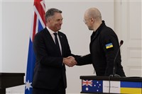 澳洲防長訪烏克蘭 新增21.3億軍事援助