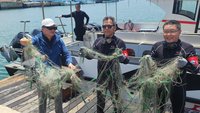 清除海底廢網無形殺手 讓澎湖海洋恢復生命