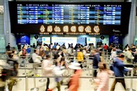 配合總統就職空中操演 桃機5天部分航班異動