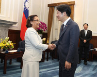 賴總統會見馬紹爾總統 海妮承諾做台灣最堅實盟友