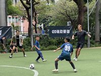 來台宣傳4對4足球  日本傳奇球星本田圭佑給建議