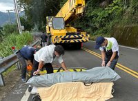 男子阿里山公路墜谷 警消搜索10天尋獲已身亡
