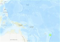 東加王國附近地震規模6.6 無引發海嘯威脅
