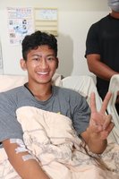 高中角力選手林雅各6進火場扛出老翁「沒多思考只想救人」