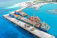 太平島碼頭整修工程完工  台中企業為社會責任盡心