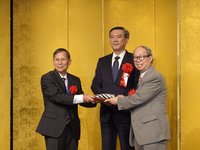 東京崇正公會客家懇親大會 新舊會長交接