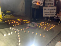 雪梨燭光悼念六四35週年 繞行中國領事館抗議