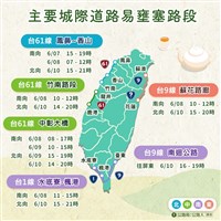 端午連假省道車潮估觀光旅遊為主  曝壅塞時段
