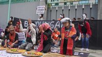 反對中資公司蘇門答臘採礦 印尼民眾赴中國使館抗議