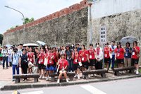 左營高中學生帶領外籍生 漫遊左營舊城