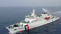 新竹艦停泊美國檀香山港 海巡署：執行漁護任務