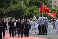 慶祝國家海洋日 賴清德高雄主持雲林艦成軍