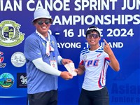 亞洲青年暨U23輕艇競速錦標賽 台灣蔡舒涵摘金