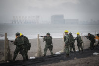 實戰化訓練 1年期義務役首次參與海灘野戰射擊