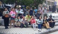 台中綠營反擴權護民主宣講 籲公民持續站出來