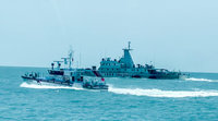 中國海警船闖金門限制水域 海巡3艇全程示警驅離