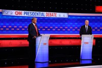 美總統大選首場辯論登場 拜登川普沒有握手