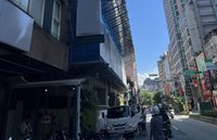 騎士疑遭高空掉落鋼筋砸傷 北市令2工地停工調查