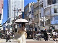 日本今年高溫首度站上40度 26都縣發中暑警報