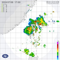 午後對流旺盛 南投台南台北等18縣市防豪大雨