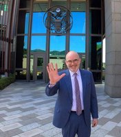 谷立言就任AIT處長 盼深化台美夥伴關係