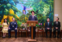 總統：遠朋班象徵台灣與友好國家軍事與安全緊密合作