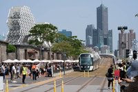 輕軌運量上半年運量大增75% C24愛河之心站居冠