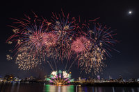 大稻埕夏日節首場煙火秀登場 500警力維持交通