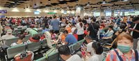 澎湖機場逾4000人候補 空軍支援3航次疏運