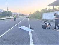 花蓮瑞穗鄉清晨男子倒臥省道 疑遭曳引車輾過