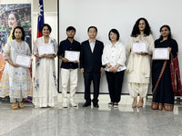 印度學生獲台灣獎學金 駐印代表：盼成重要橋梁