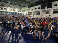 麟洋對戰中國組合 金門體育館、高雄衛武營直播擠爆聲援球迷