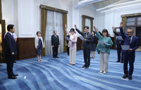 賴總統監誓 郝培芝董建宏李靜慧等人完成宣誓