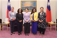 副總統接見美議員訪團 感謝強調台海和平穩定重要性