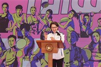 副總統蕭美琴接見奧運台灣英雄 感謝選手團結台灣